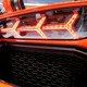Illustration for article titled Lamborghini Aventador, live and in the orange metallic flesh
